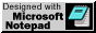 made with NotePad